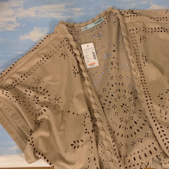 Maurices Tops - Maurices Tan Boho Shirt